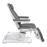 Elektrinė kosmetologinė kėdė - gultas pedikiūrui Mazaro BR-6672C 3 el. varikliai (pilka)