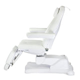 Elektrinė kosmetologinė kėdė - gultas pedikiūrui Mazaro BR-6672C 3 el. varikliai (balta)
