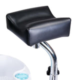 Pedikiūro kėdė su masažine vonele BW-100 (juoda)