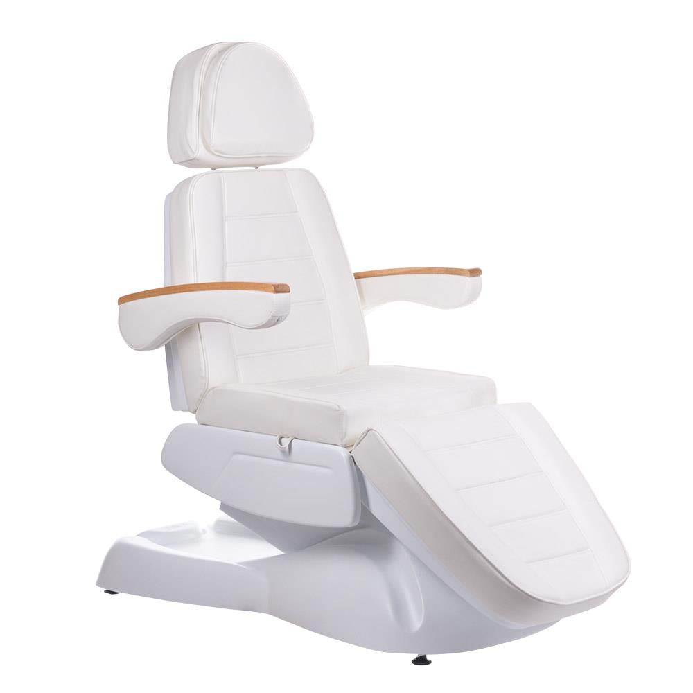 LUX BW-273B-2 elektrinis kosmetologinis gultas, 2 el. motorai, baltas