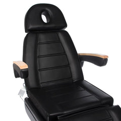 LUX BW-273B elektrinis kosmetologinis gultas, 3 el. motorai, juodas